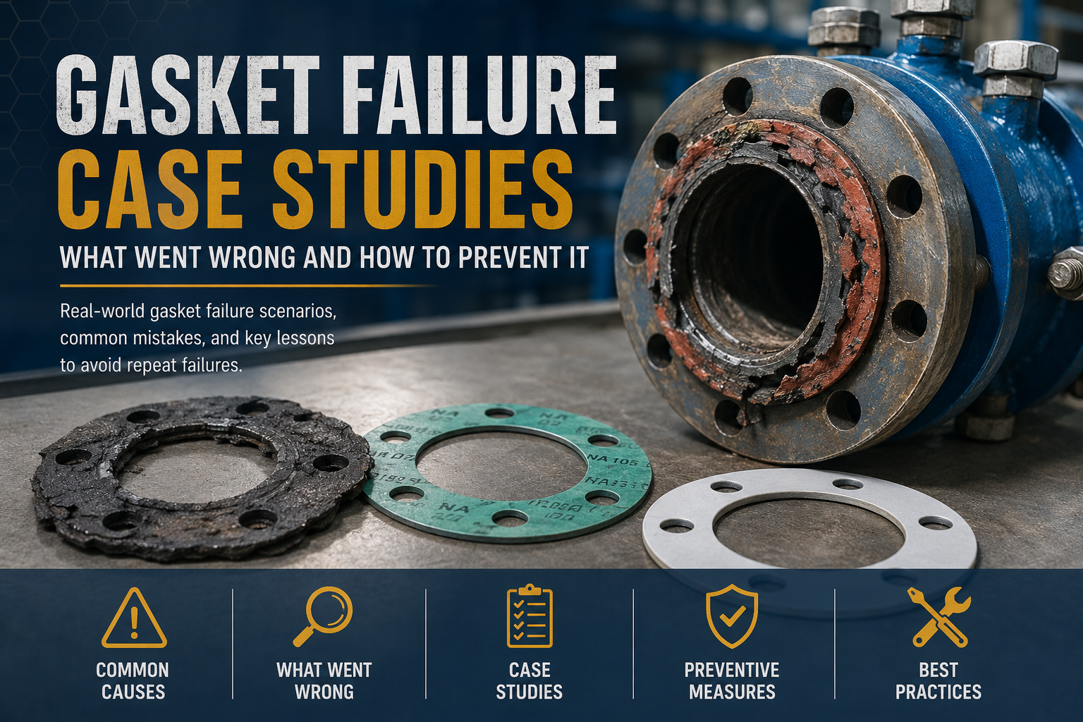 Gasket Failure Case Studies: What Went Wrong and How to Prevent It